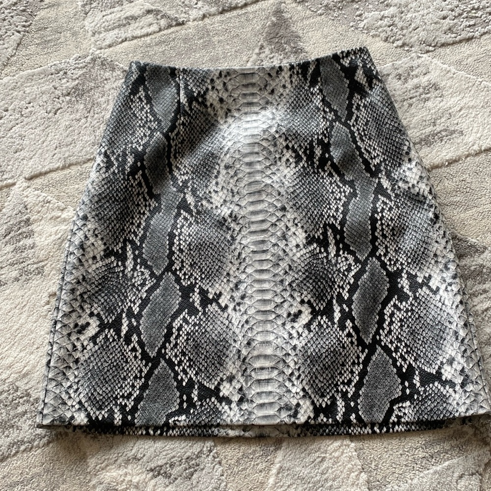 Leather Dynamite Skirt